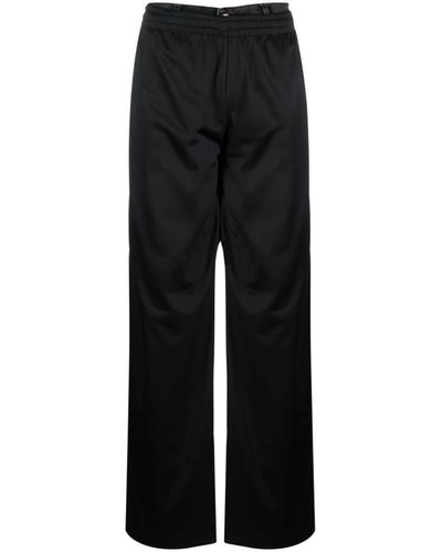 Y. Project Pantalones anchos con logo bordado - Negro