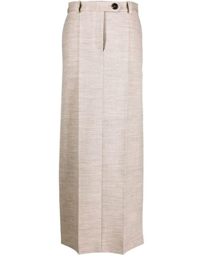 Peter Do High-waisted Tailored Skirt - Multicolour