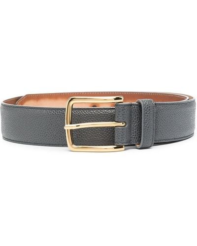 Thom Browne 4-bar Buckle Belt - Grey