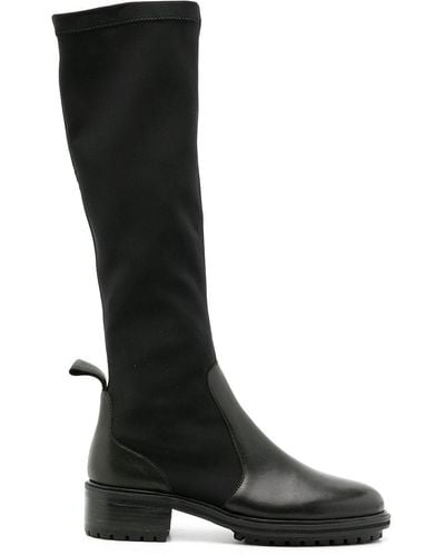 Sarah Chofakian Townhouse Long Boots - Black