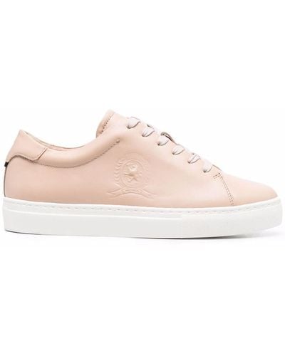 Tommy Hilfiger Elevated Crest Low-top Trainers - Pink