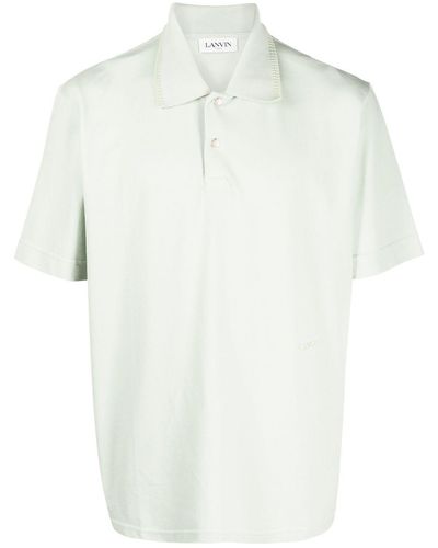 Lanvin スナップボタン ポロシャツ - ホワイト