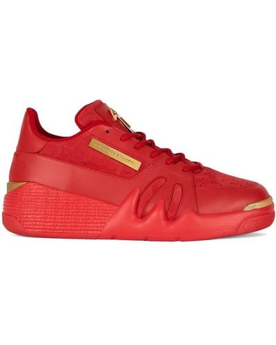 Giuseppe Zanotti Talon Low-top Sneakers - Red