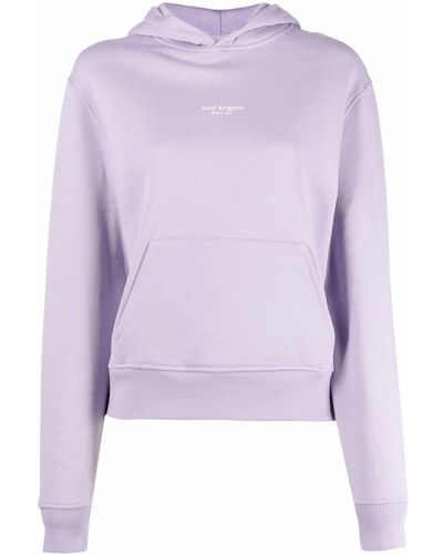 Axel Arigato Focus Logo Hoodie - Purple