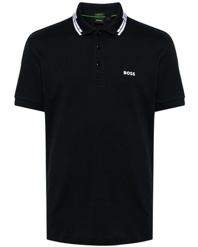BOSS Paule Polo Shirt - Black