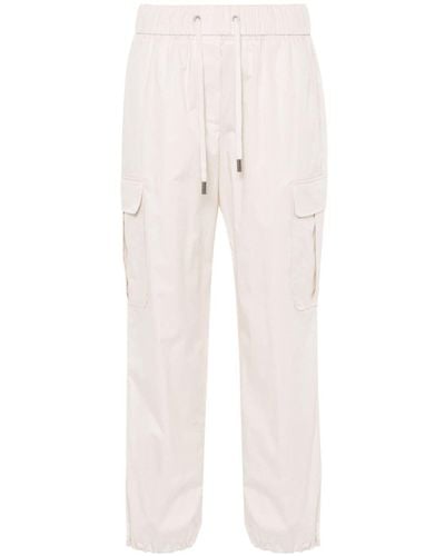 Peserico Cargo Track Trousers - Natural