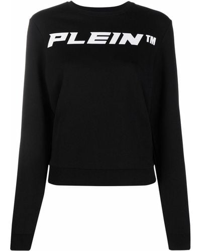 Philipp Plein Sweat à logo imprimé - Noir