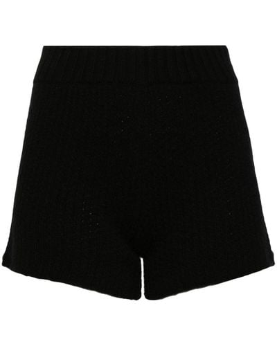 Alanui Pantalones cortos de punto - Negro