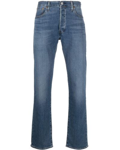 Levi's 501 Slim-Fit-Jeans - Blau