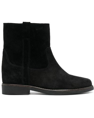 Isabel Marant Susee 30mm Ankle Boots - Black