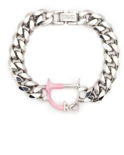 DSquared² D-charm Chain Bracelet - Metallic