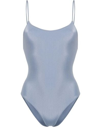 Lido Trentasei Stretch-design Swimsuit - Blue