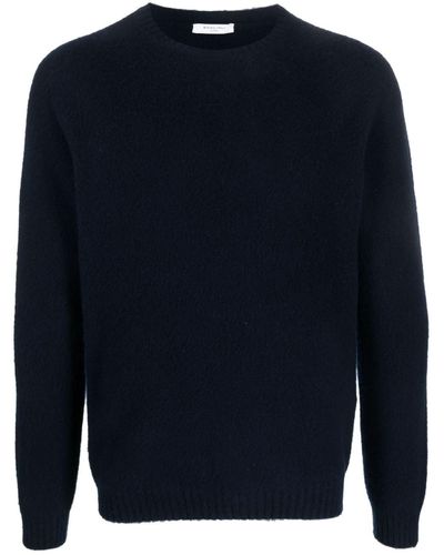 Boglioli Sweater With Logo - Blue
