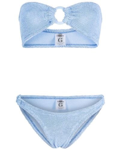 Hunza G Gloria Bikini Set - Blue