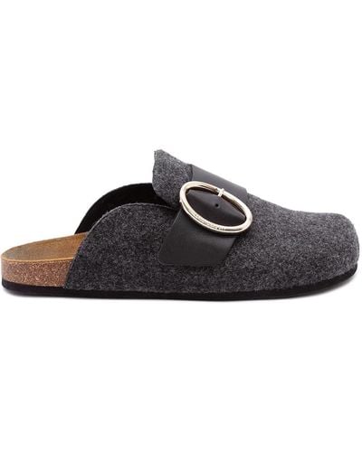 JW Anderson Loafer aus Filz - Grau