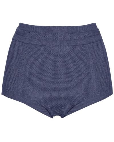 Eres Rêveuse Knitted Briefs - Blue