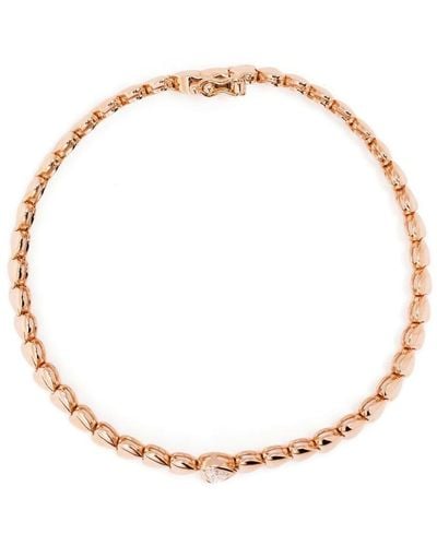 Anita Ko 18kt Rose Gold Diamond Bracelet - Pink