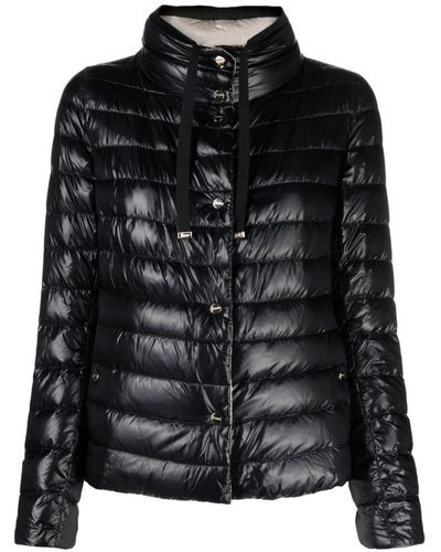 Herno Bomber In Nylon Ultra Light - Nero