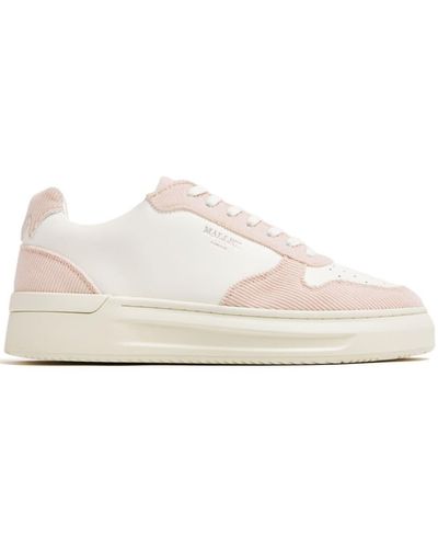 Mallet Hoxton Leather Trainers - White