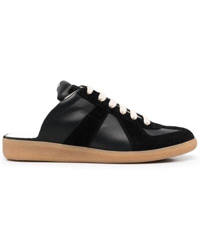 Maison Margiela Replica Slip-on Sneakers - Black