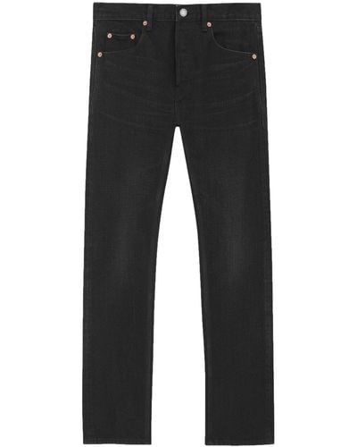 Saint Laurent Straight Jeans - Zwart