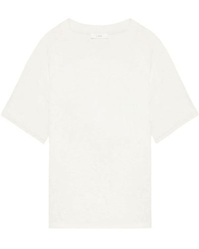 1989 STUDIO T-shirt en coton à logo brodé - Blanc