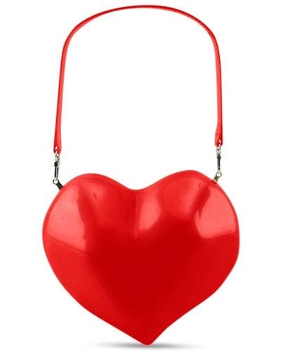 Simon Miller Molded Heart Crossbody Bag - Red