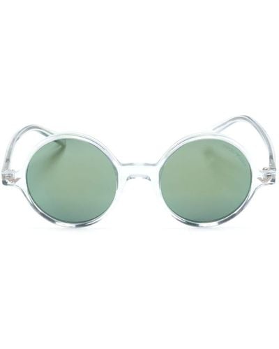 Emporio Armani Round-frame Sunglasses - Green