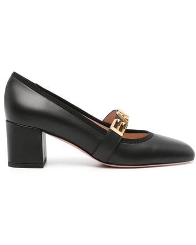 Bally Spell 55mm Leather Pumps - Black