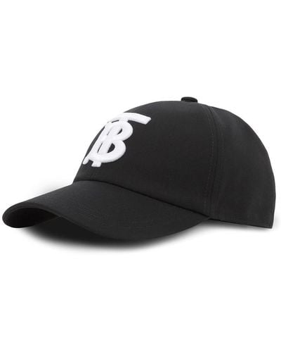 Burberry Cappello da baseball con ricamo - Nero