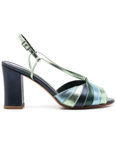 Sarah Chofakian Slingback-Sandalen 75mm - Blau