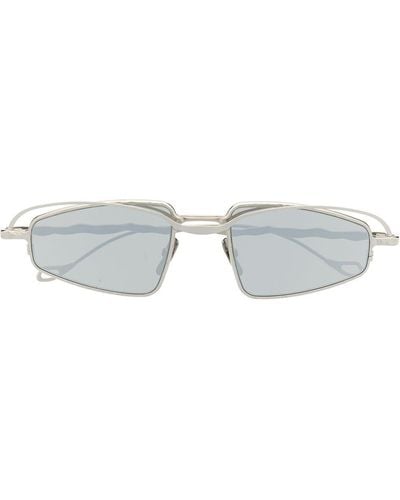 Kuboraum Oval Frames Sunglasses - Metallic