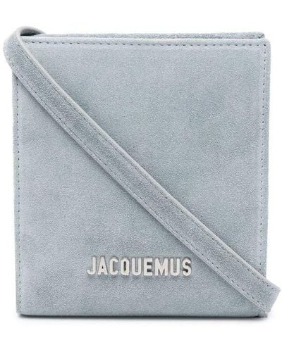 Jacquemus Le Frescu Carré Mini-Tasche - Blau