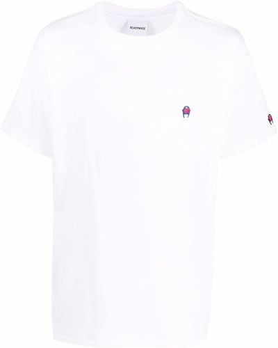 READYMADE Camiseta Pionchamp con logo estampado - Blanco