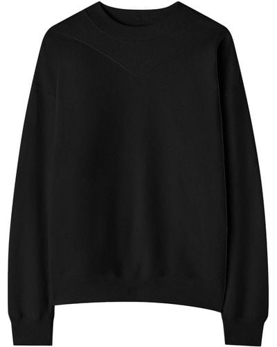 Jil Sander Sweater Met Geborduurd Logo - Roze
