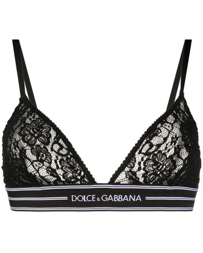 Black Blue bra Dolce & Gabbana - GenesinlifeShops Liechtenstein