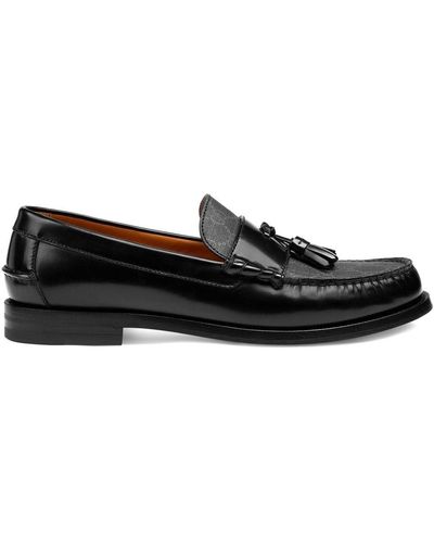 Gucci GG Loafer With Tassel - Black