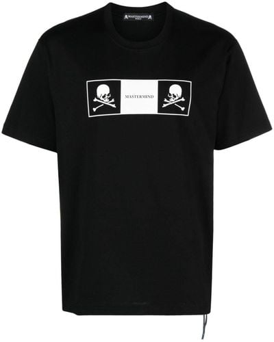 MASTERMIND WORLD Graphic-print cotton T-shirt - Negro