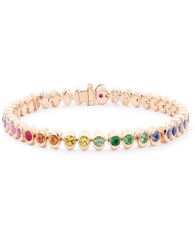 Faberge Bracciale in oro rosa 18kt Colours of Love Cosmic Curve - Bianco