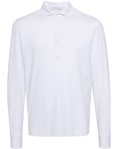Cruciani Klassisches Poloshirt - Weiß