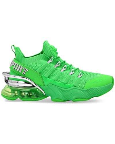 Philipp Plein Tiger Attack Gen X 04 Sneakers - Green