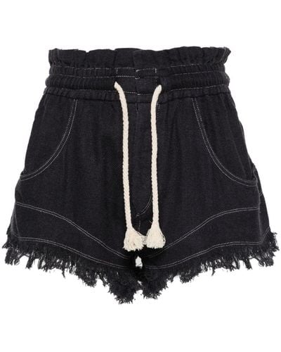 Isabel Marant Talapiz Mini Shorts - Black