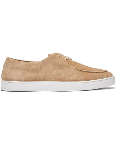 SCAROSSO Chad Suede Trainers - Brown