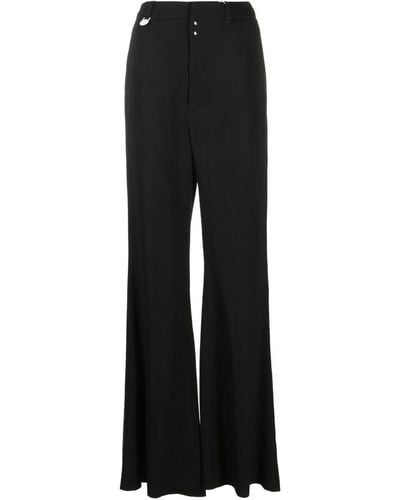 MM6 by Maison Martin Margiela High-waisted Tailored Pants - Black