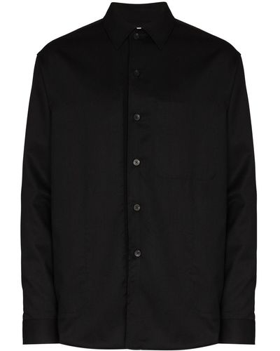 Tom Wood オーバーサイズ シャツ - ブラック