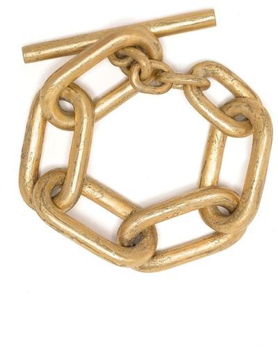Parts Of 4 toggle Chain Bracelet - Metallic