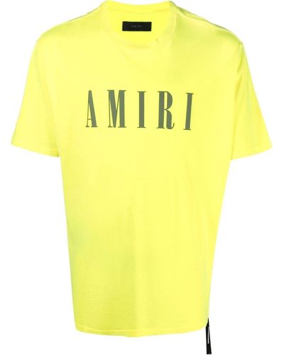 Amiri ロゴ Tシャツ - イエロー