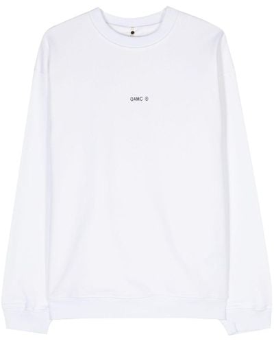 OAMC Still Cotton Sweatshirt - White