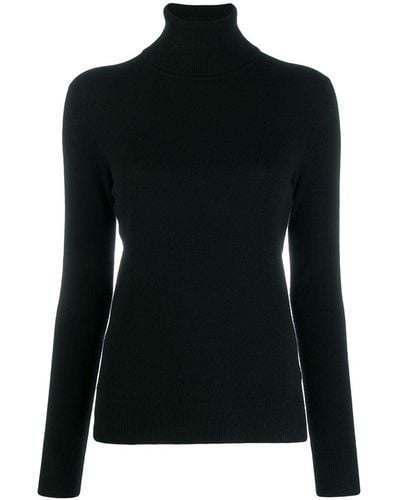 Polo Ralph Lauren Roll-neck Cashmere Sweater - Black