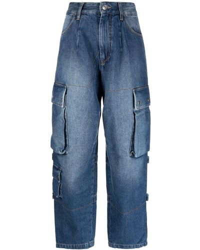 Isabel Marant Elore Cargohose - Blau